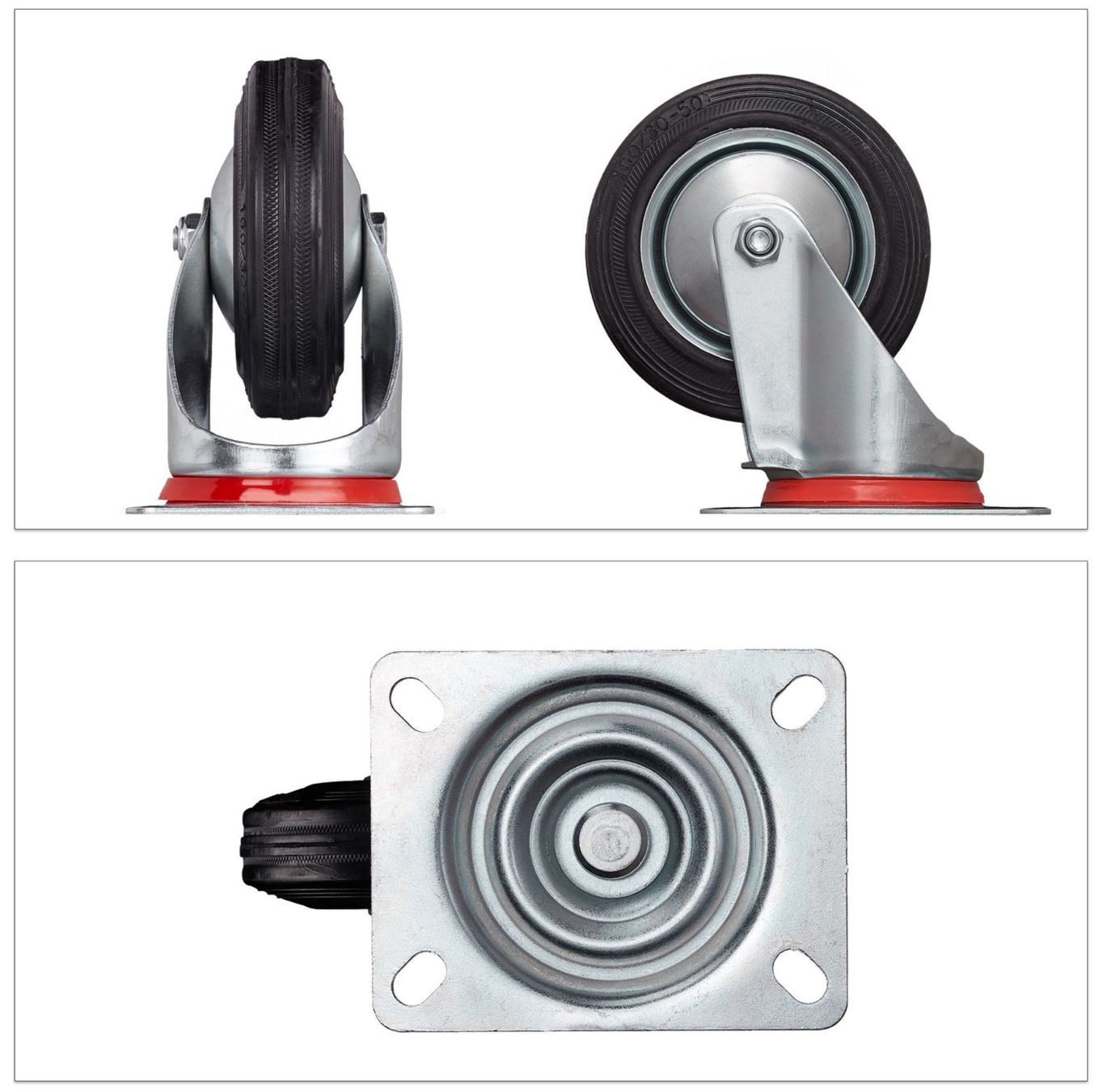 Altro per stoccaggio & trasporto: Schwerlastrollen 4er Set 100 MM – Nuovo e nell'imballaggio originale da Bülach venduto da StoreInShop 6