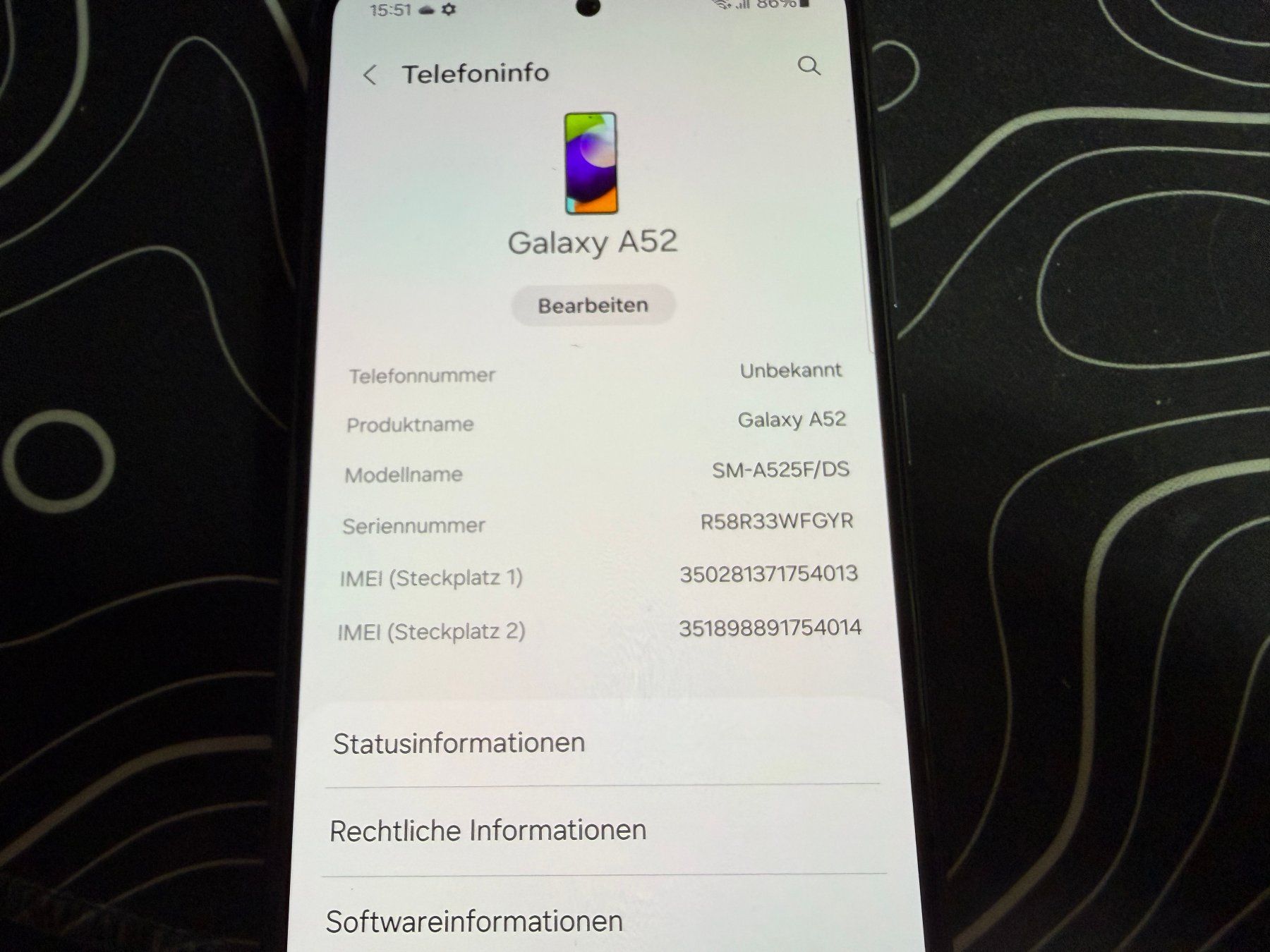 Samsung Telefoni cellulari / Smartphones: Samsung Galaxy  A52 128Gb#41 – Usato da Au SG venduto da bah_6f5w 3