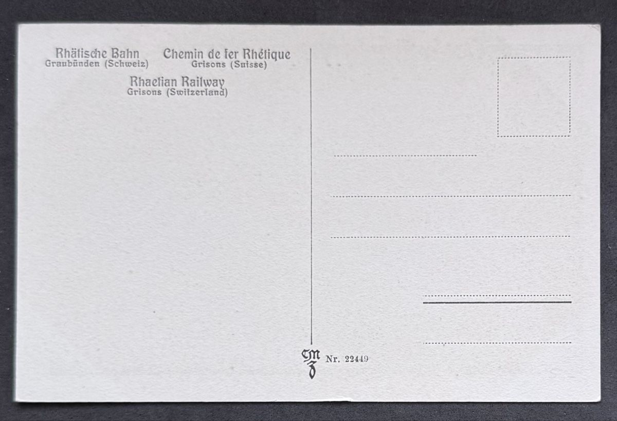 Cartoline postali: AK  CHUR RhB, GR um 1920 – Usato da Bern venduto da felberunderground 1