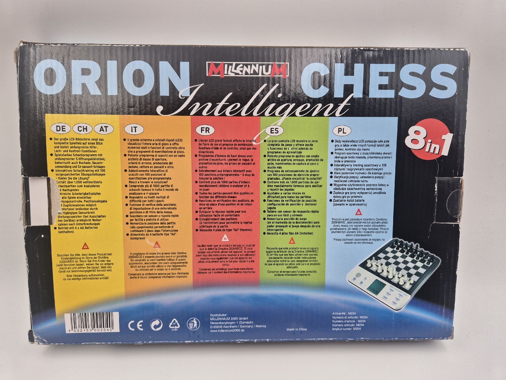 Spiele: Orion Schach-Computer 8in1 – Neu (gemäss Beschreibung) aus Ettiswil von beekeper13 1