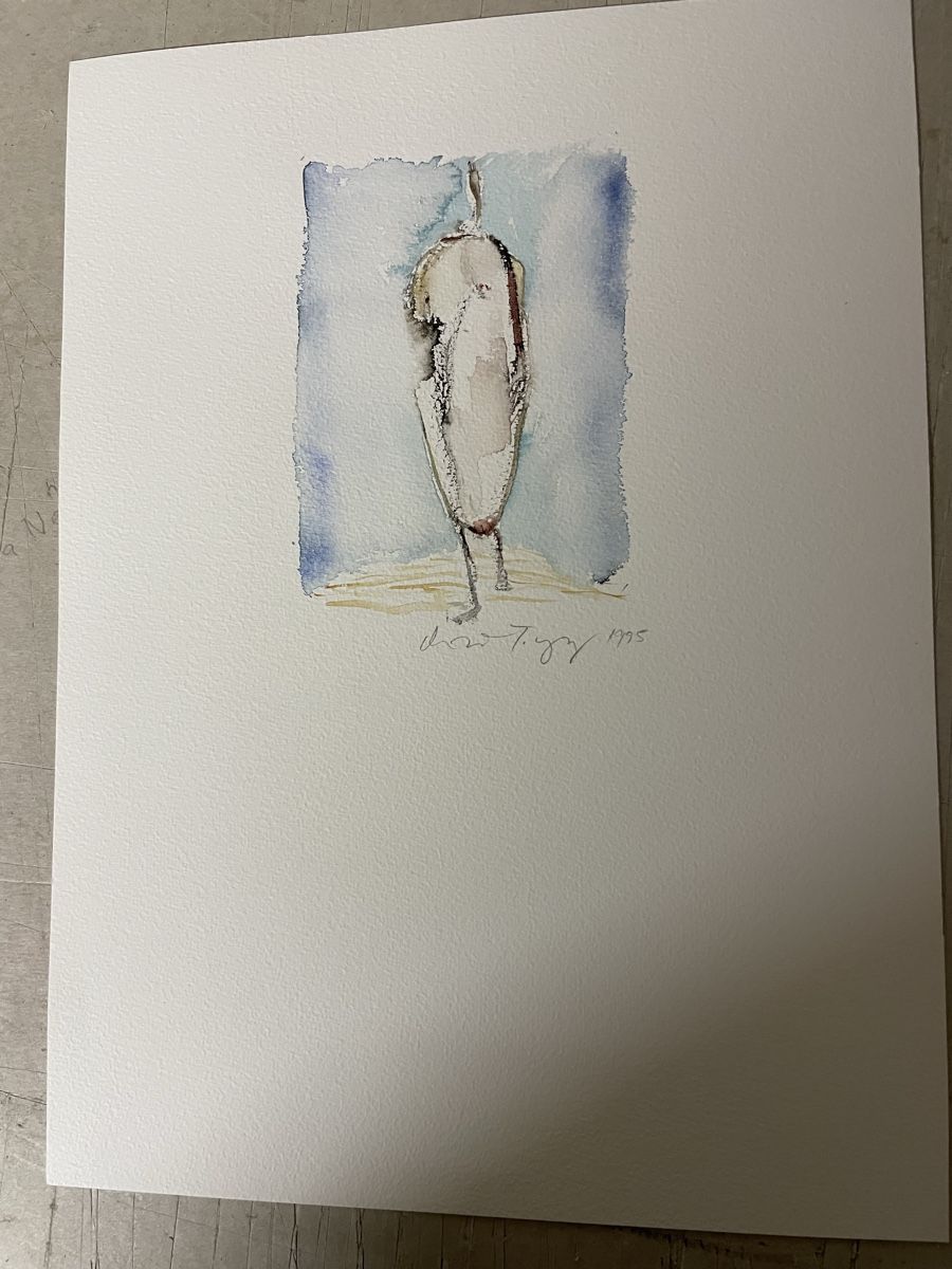 Foto & Immagini: 3 Aquarelle, signiert, 1995 – Usato da Hindelbank venduto da chinok01 2