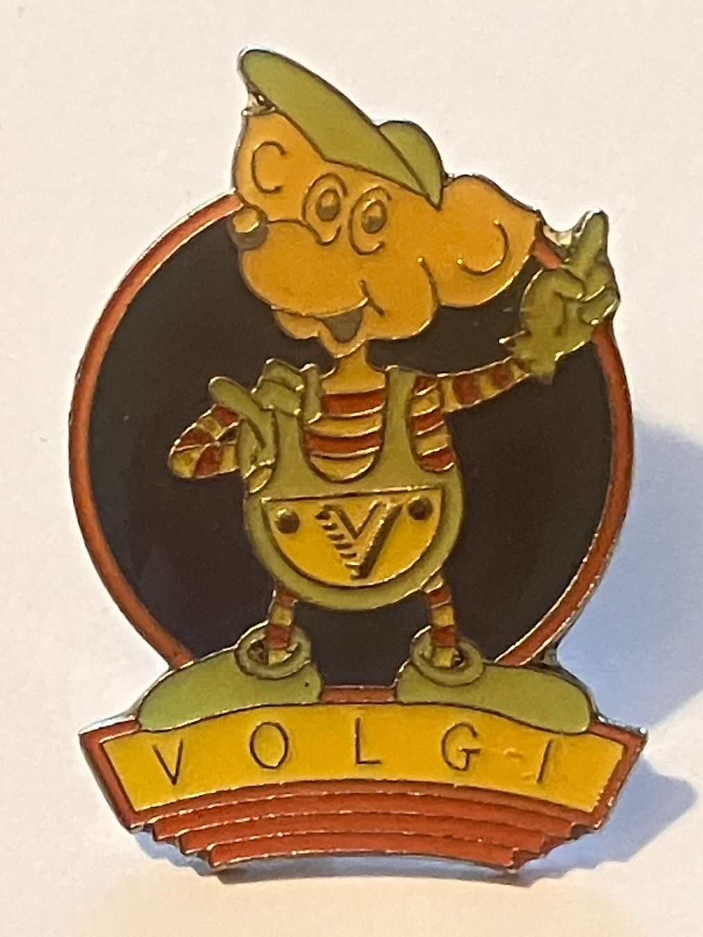 Placchette & Badge: 1 Pin Volgi – Usato da Basel venduto da djwwpp