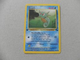 Seeper Pokémon Sammelkarte 1. Edition Ausgabe 1999 - 2000