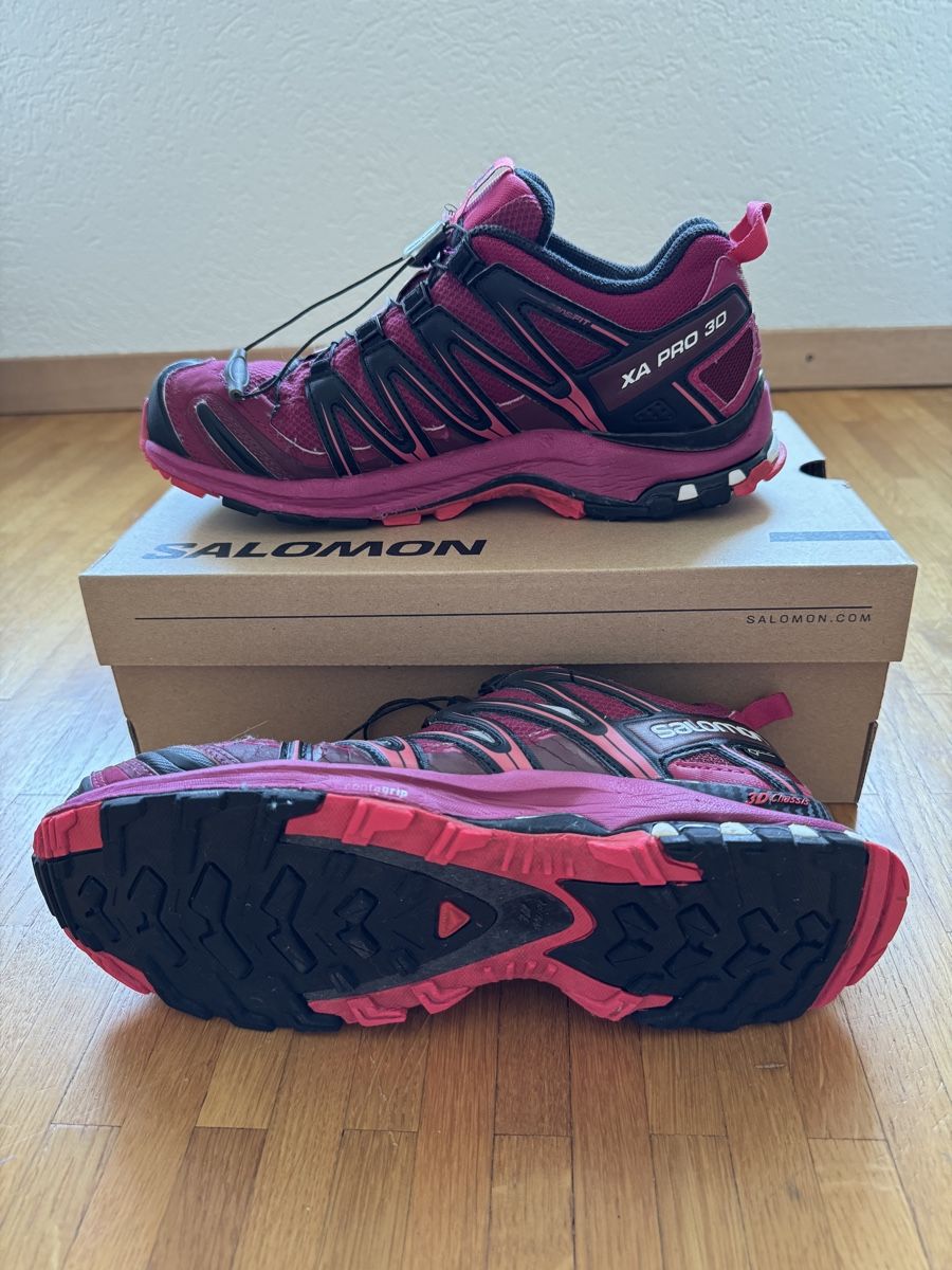 Chaussures femmes: Salomon XA PRO 3D – D'occasion à Puidoux par Emilie.Conus 1