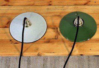 Lampadari & plafoniere: Hoflampe in Hellgrau. – Usato da Trun venduto da artantic 4