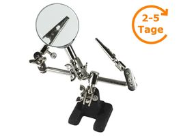 Montageständer, Helfende Hand, mit Lupe