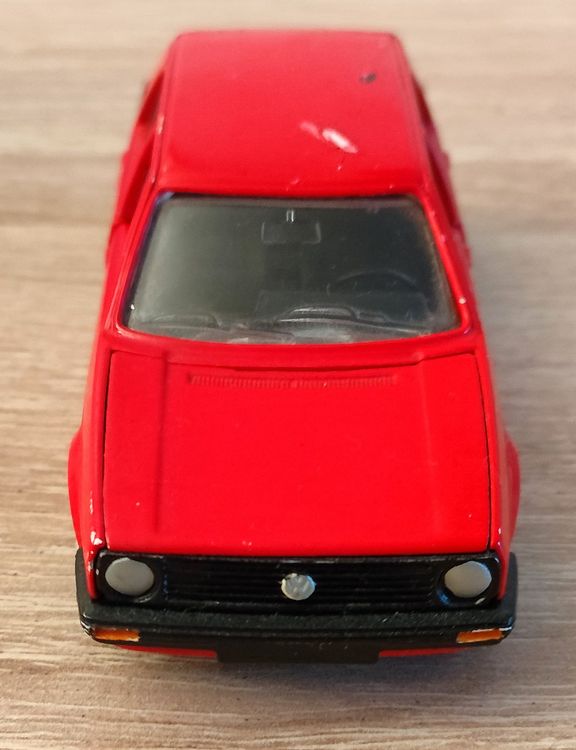 Modèle Réduit Schabak VW Corrado 1/43 Gris Métal - État Correct, Occasion