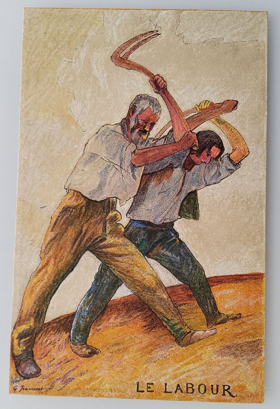 Tutti i francobolli: Bundesfeierpostkarte Nr.28 - 1920 - Le Labour – Nuovo (secondo la descrizione) da Buchrain venduto da mue_kru