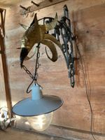 Lampe, Hängelampe, Stalllampe, Aussenlampe, D.R.G.M. Lampe