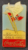 V392 Pin Coca Cola Olympic Games Olympiade - Oslo 1952