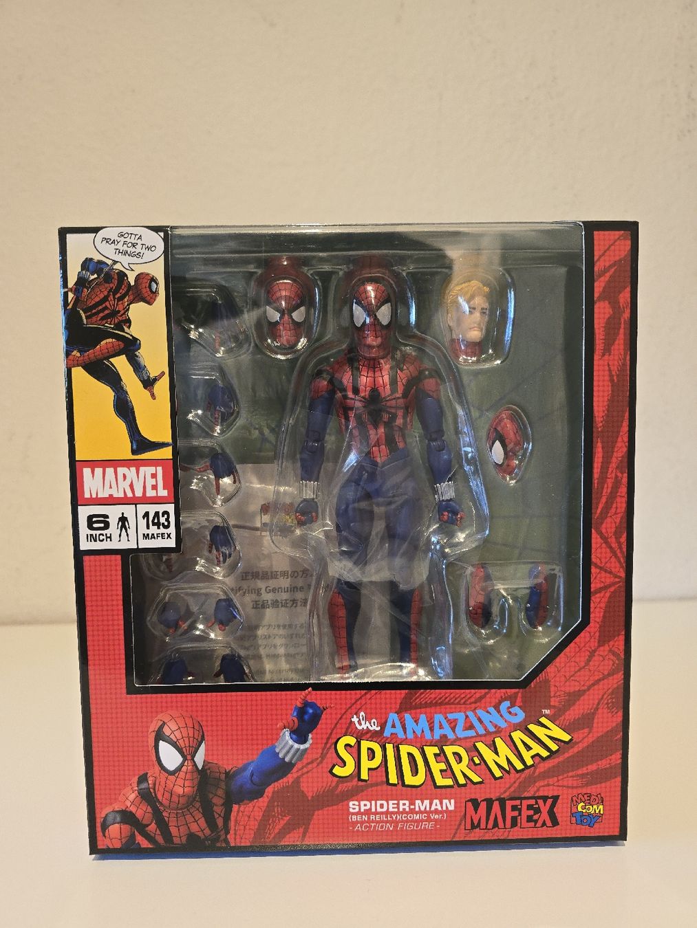 Marvel Statuette: Mafex Spider-Man Action Figure 143 NEW – Nuovo e nell'imballaggio originale da Kloten venduto da JakeZ11