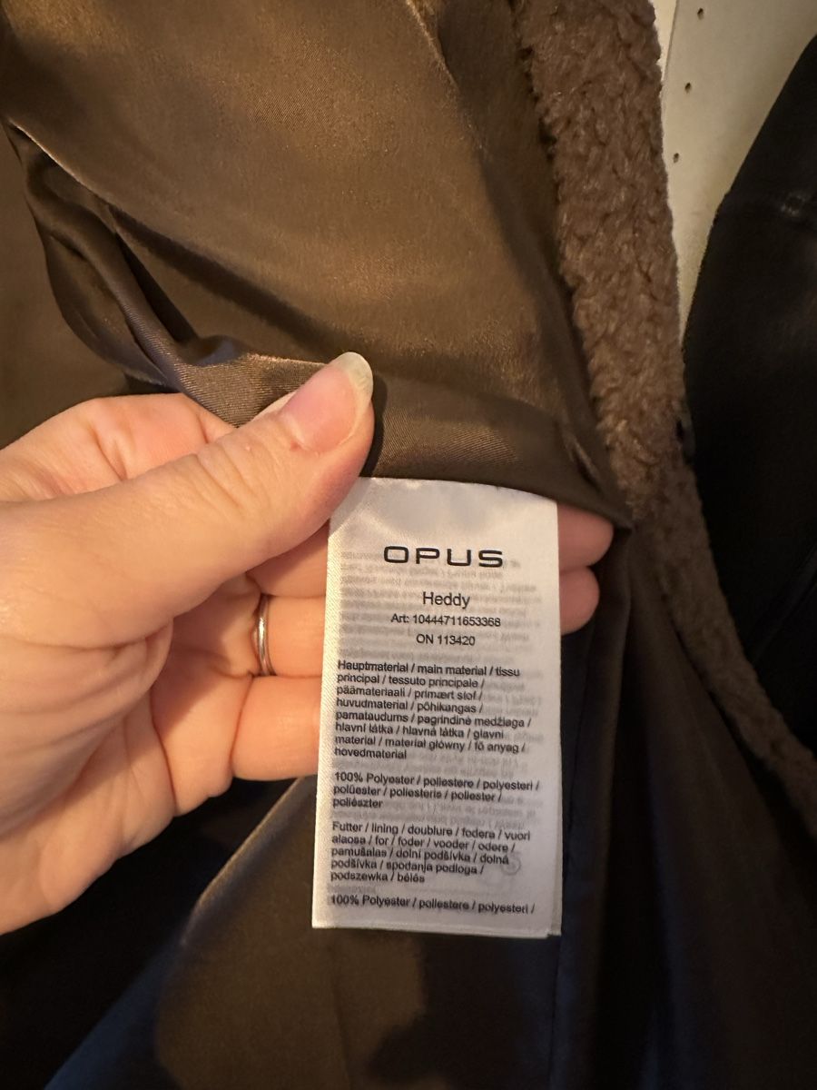 Opus Cappotti: Mantel OPUS Teddy Grösse 36 – Nuovo e nell'imballaggio originale da Zürich venduto da millaiana 4