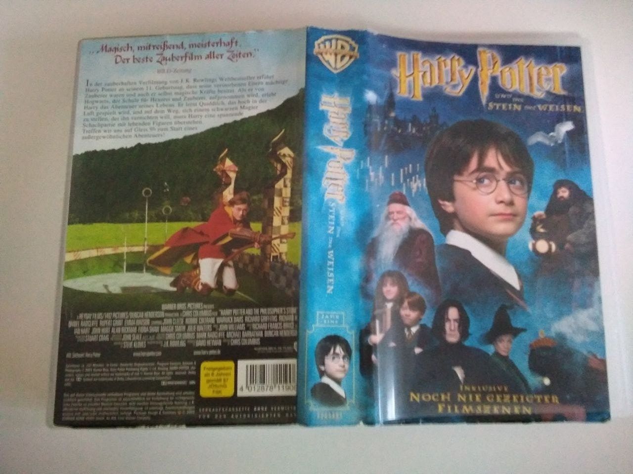 Tutti i VHS: Harry Potter und der Stein der Weisen - VHS – Usato da Horgen venduto da mar_8rbw