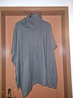 Poncho mantella grigia
