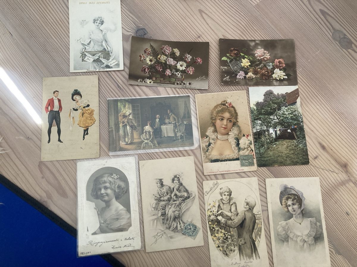Cartoline postali: Antike Postkarten Konvolut, 11 stück – Usato da Herisau venduto da Sifgana