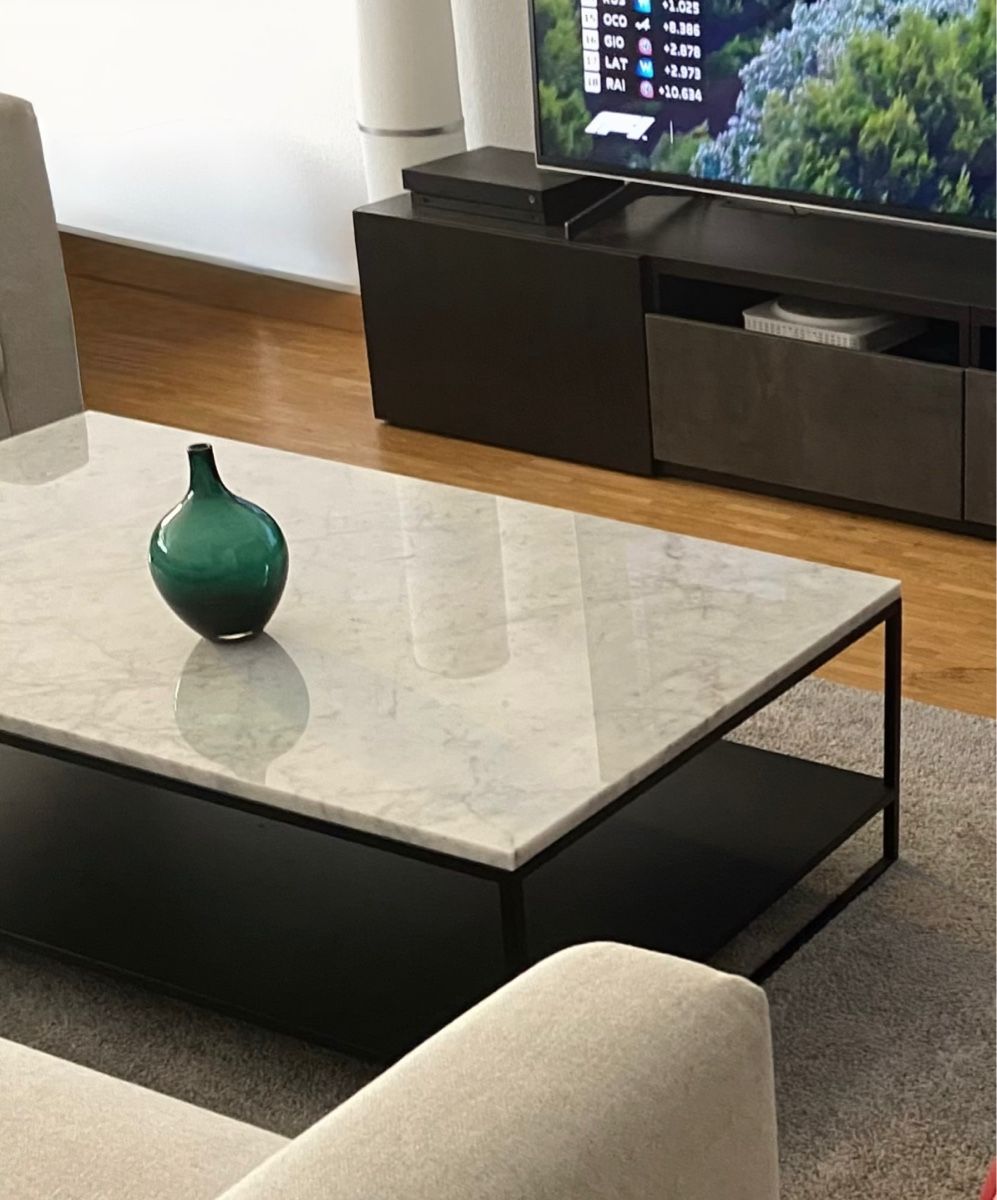 Tavoli: Table basse Anders Pfister, marbre 120x70cm Prix achat 1049 – Nuovo (secondo la descrizione) da Genève venduto da acr_88hl 3