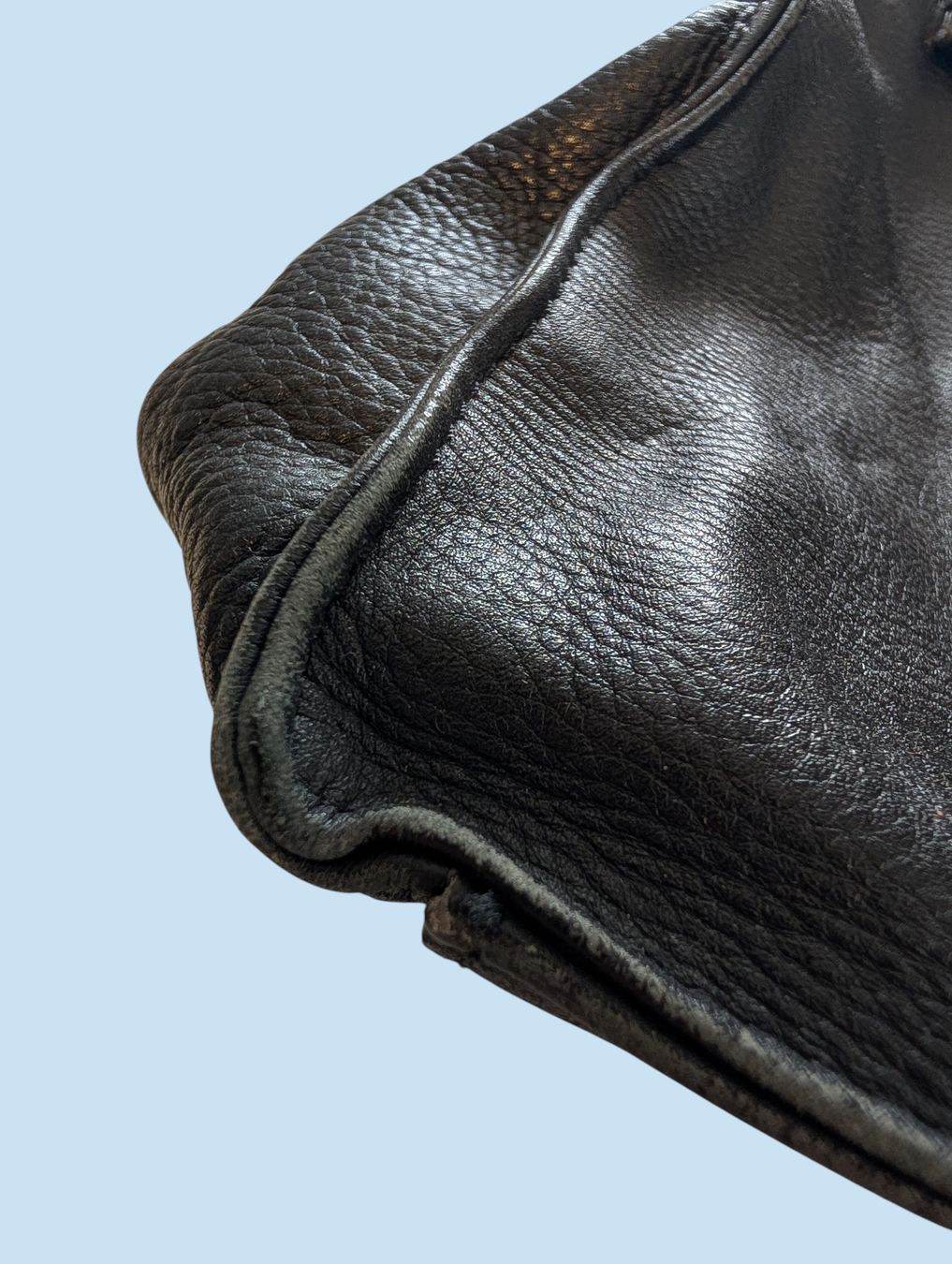 Sacs: Schwarze Vintage-Ledertasche – D'occasion à St. Gallen par nadinewho 4