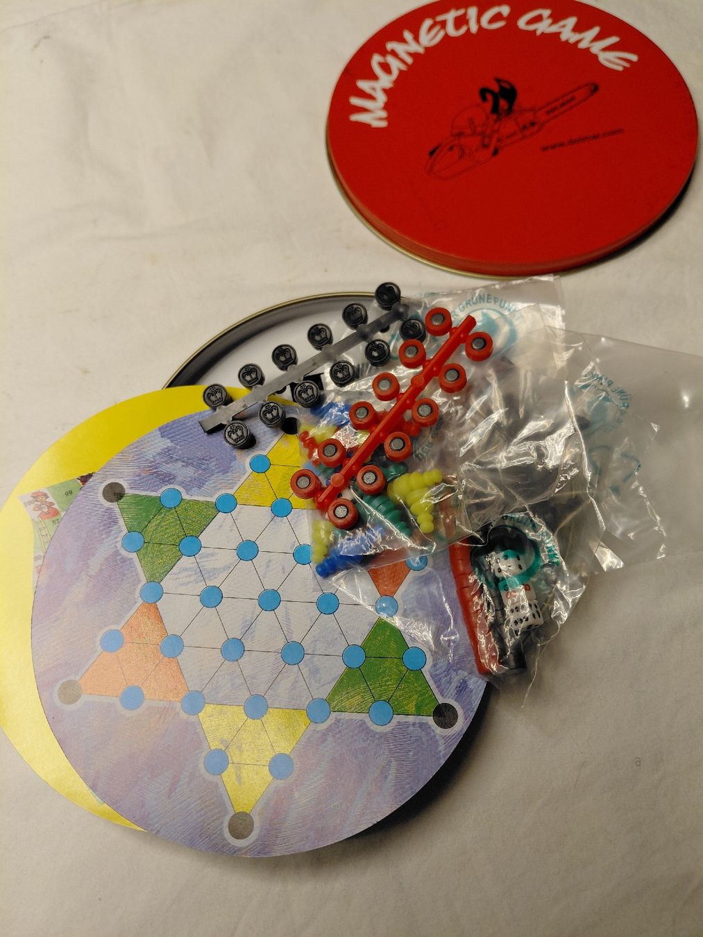 Giochi: Blechbox Dolmar Magnetic Came 5 Spiele – Nuovo (secondo la descrizione) da Bonaduz venduto da topolino052 5