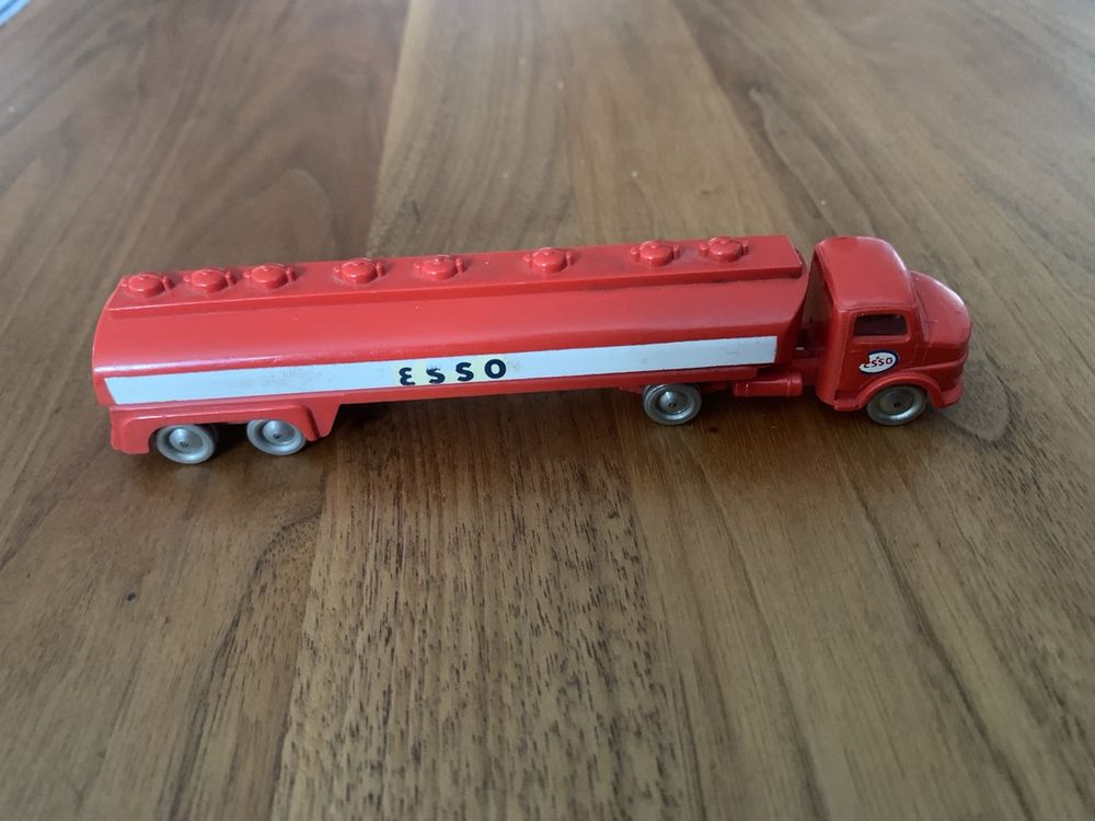 Vintage 1/87 Lego Mercedes Benz Petrol Tanker Truck 