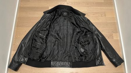 Leder Jacke