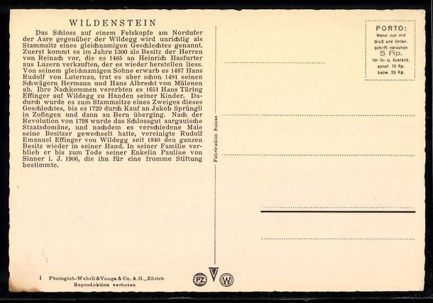 Cartes postales: AK Wildenstein, Schloss – D'occasion à Berlin par bartko-reher 1