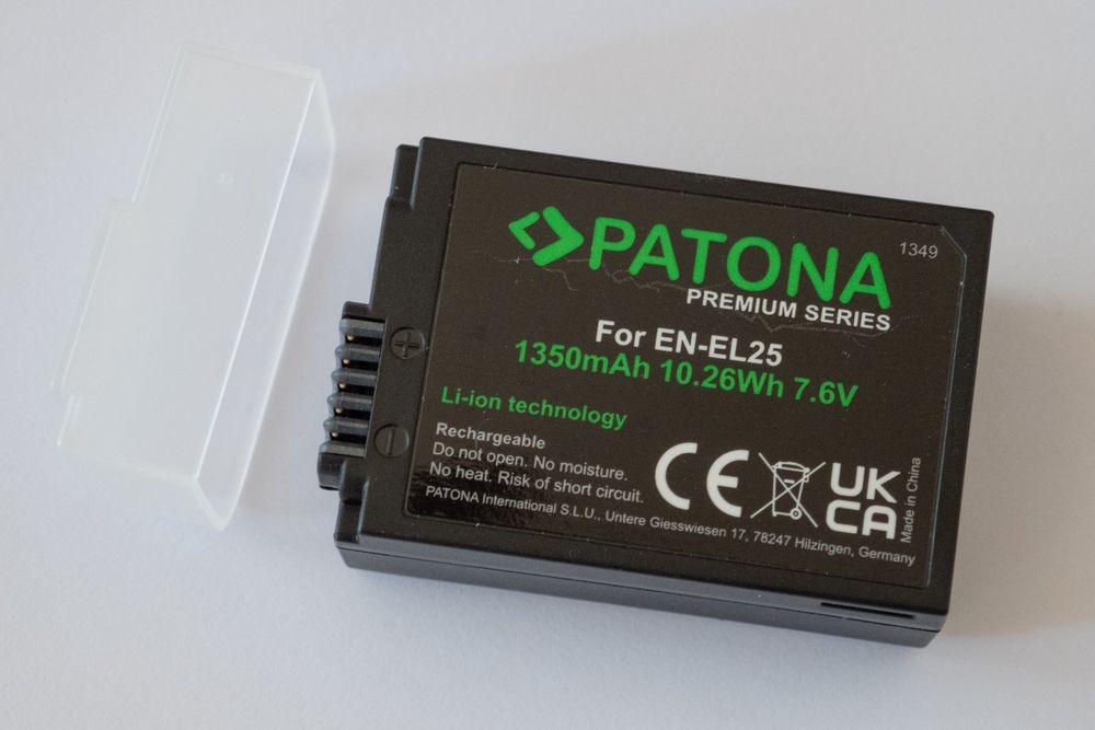 PATONA Batterie Platinum avec entrée USB-C Nikon EN-EL15C - Foto Erhardt