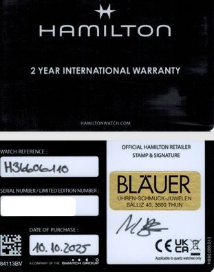 Hamilton Orologi: Automatik Chronograph Hamilton Jazzmaster Performer 42mm – Nuovo (secondo la descrizione) da Thun venduto da draught 3