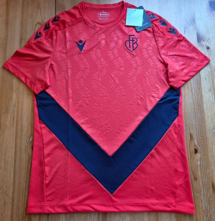 FC Basel Trainingsshirt Macron NEU Grösse L FCB Trikot
