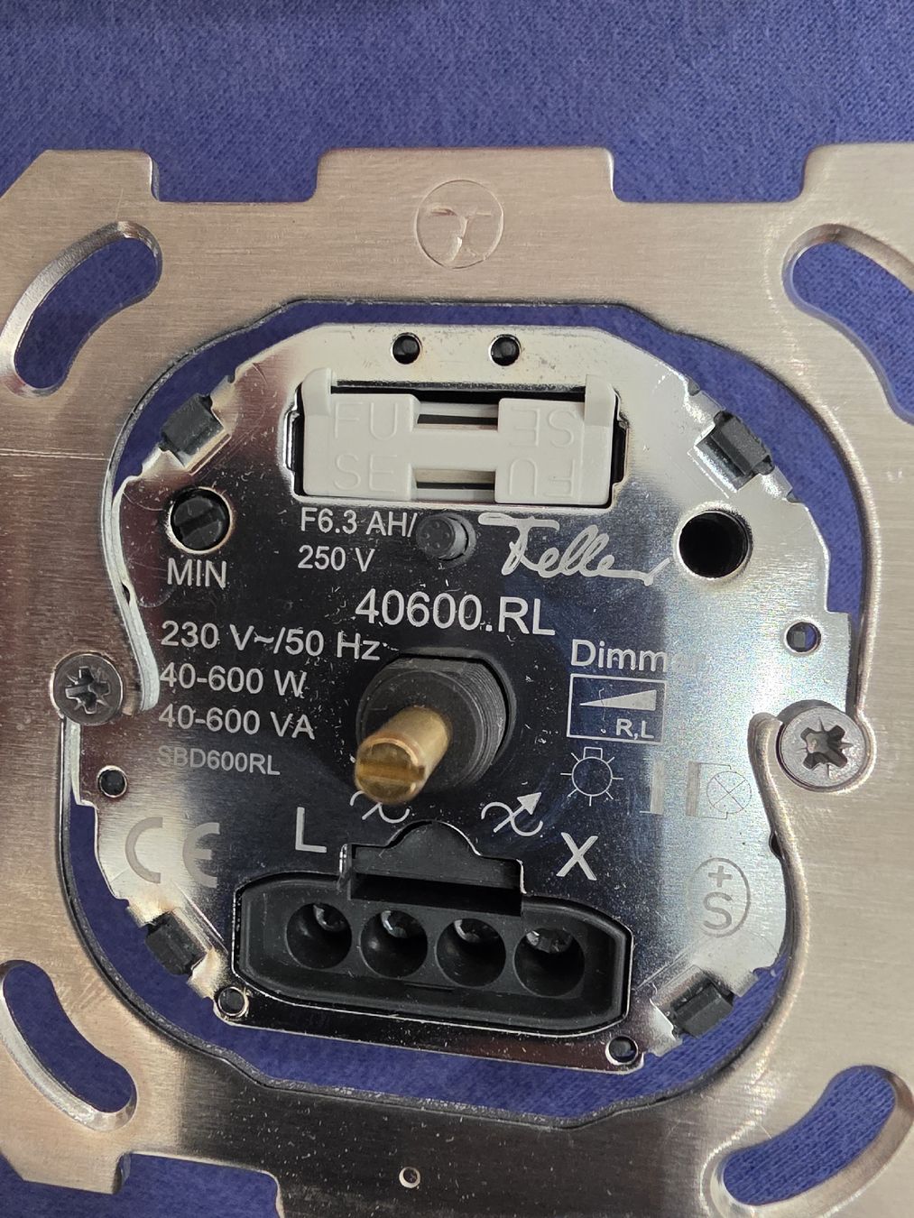 Feller Interrupteurs: Feller 40600.RL Dimmer neu – Neuf (Voir description) à Stäfa par Hummeli2000 2