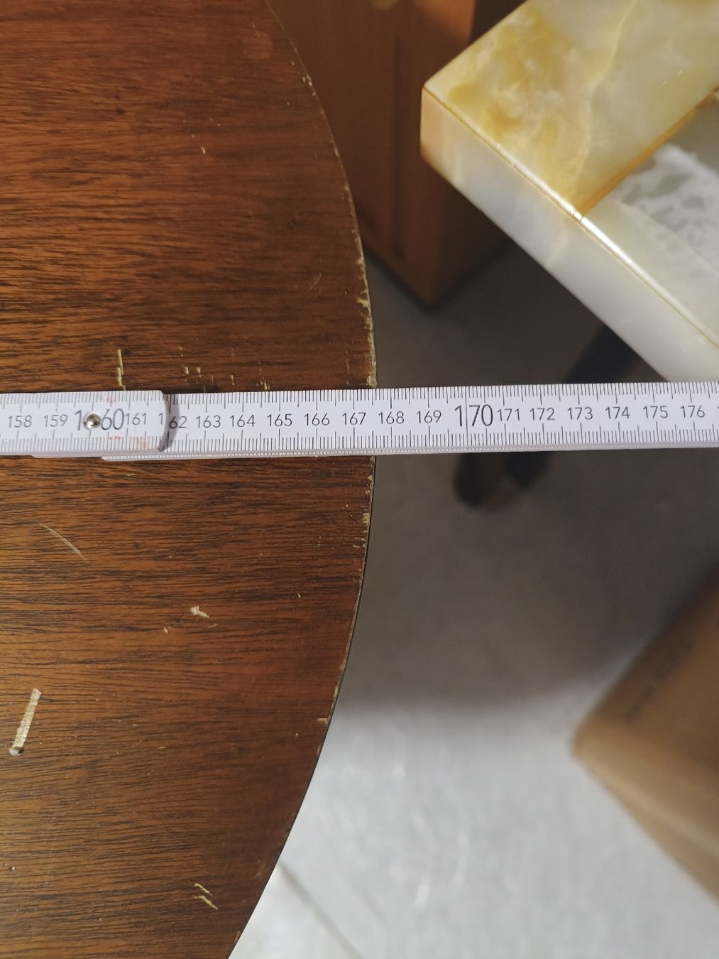 Tavoli: Ausziehtisch Holz mit Schubladen Antik – Usato da Scherzingen venduto da The-C 5