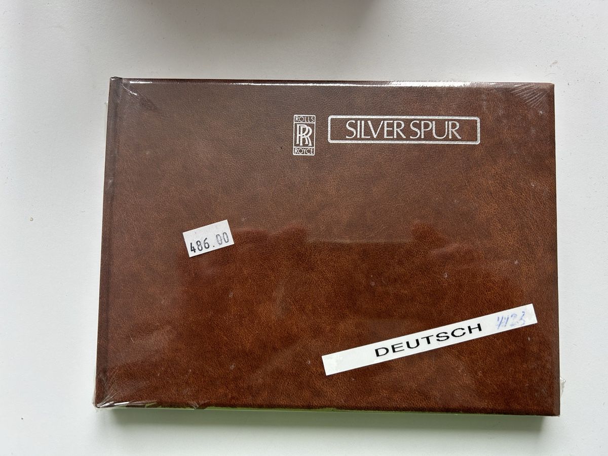 Libri: Original Rolls- Royce  Handbuch – Usato da Starrkirch-Wil venduto da charlywatson