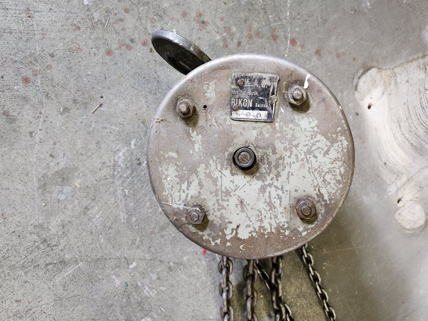 Paranco multiuso: KETTEN -  HEBEZUG 500 Kg. – Usato da Romanshorn venduto da Legere8 3