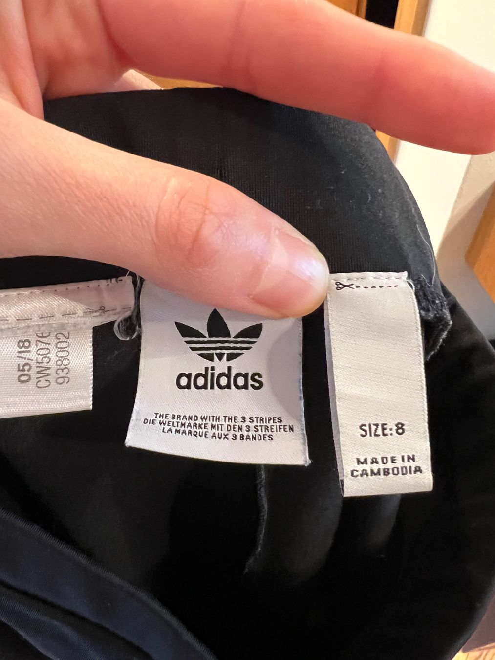 Adidas Leggings: Schwarze Adidas Leggings, Grösse 8 – Usato da Uetikon am See venduto da phi_hn2k 2