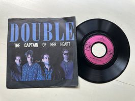 DOUBLE tolle Single The captain of her Heart 80's SWISS