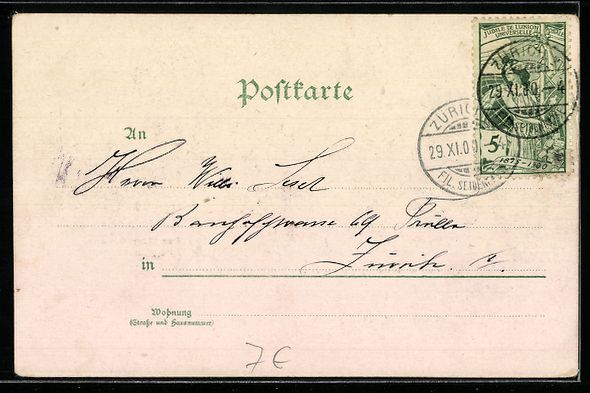 Cartoline postali: Zürich, Physikgebäude, Das Eidgenössi – Usato da Berlin venduto da bartko-reher 1