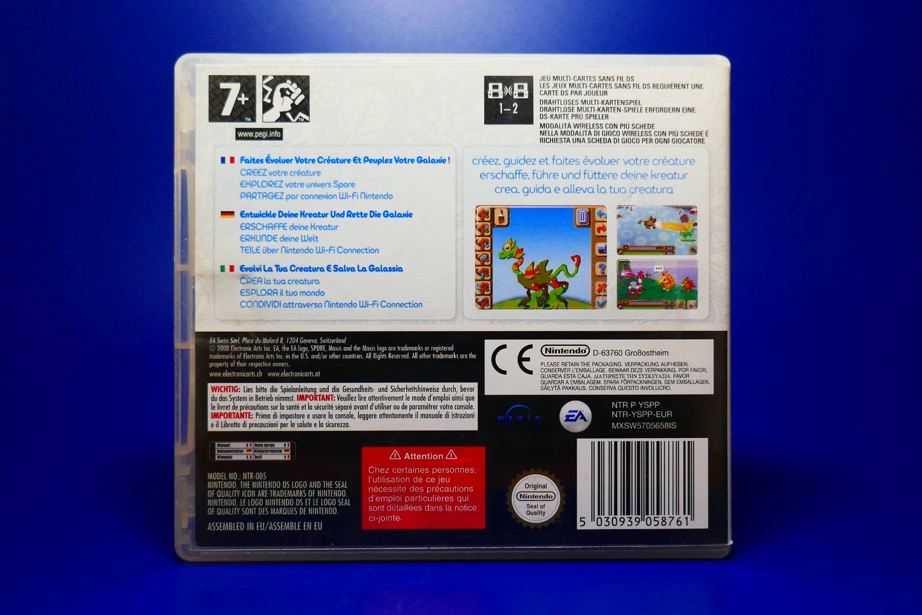 Nintendo Giochi: Spore Creatures - Nintendo DS – Usato da Vuarrens venduto da Espace-Retro 3