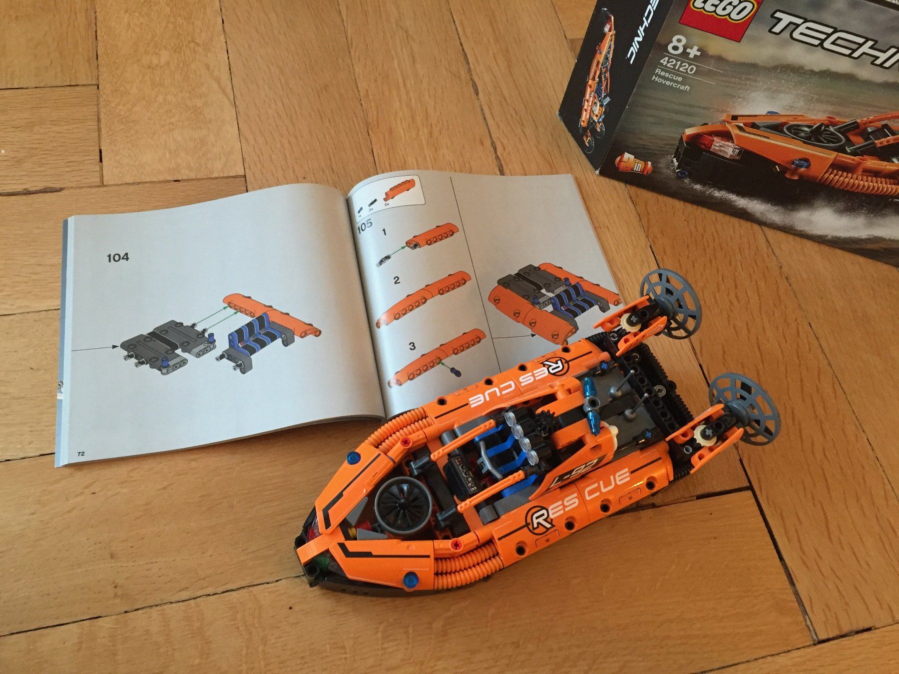 Lego Giocattoli: LEGO Technic 42120 Luftkissenboot - komplett – Usato da Bern venduto da nor_n9d9 3