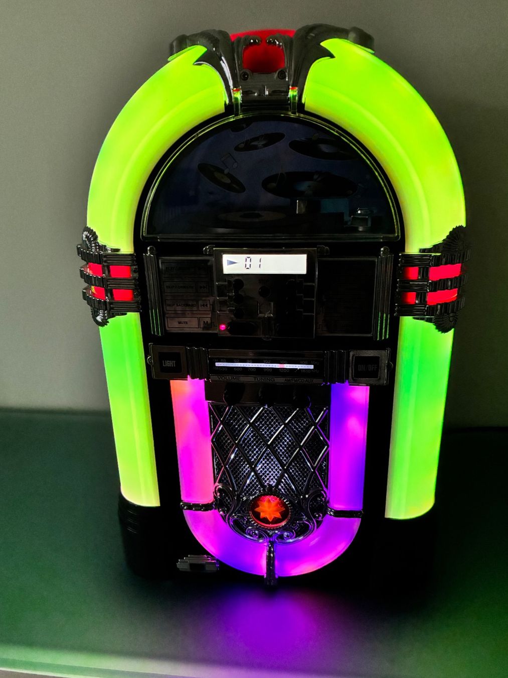 Jukebox: Coole Wellkraft Jukebox im Retro Design - Chicago – Usato da Horw venduto da adler65 1
