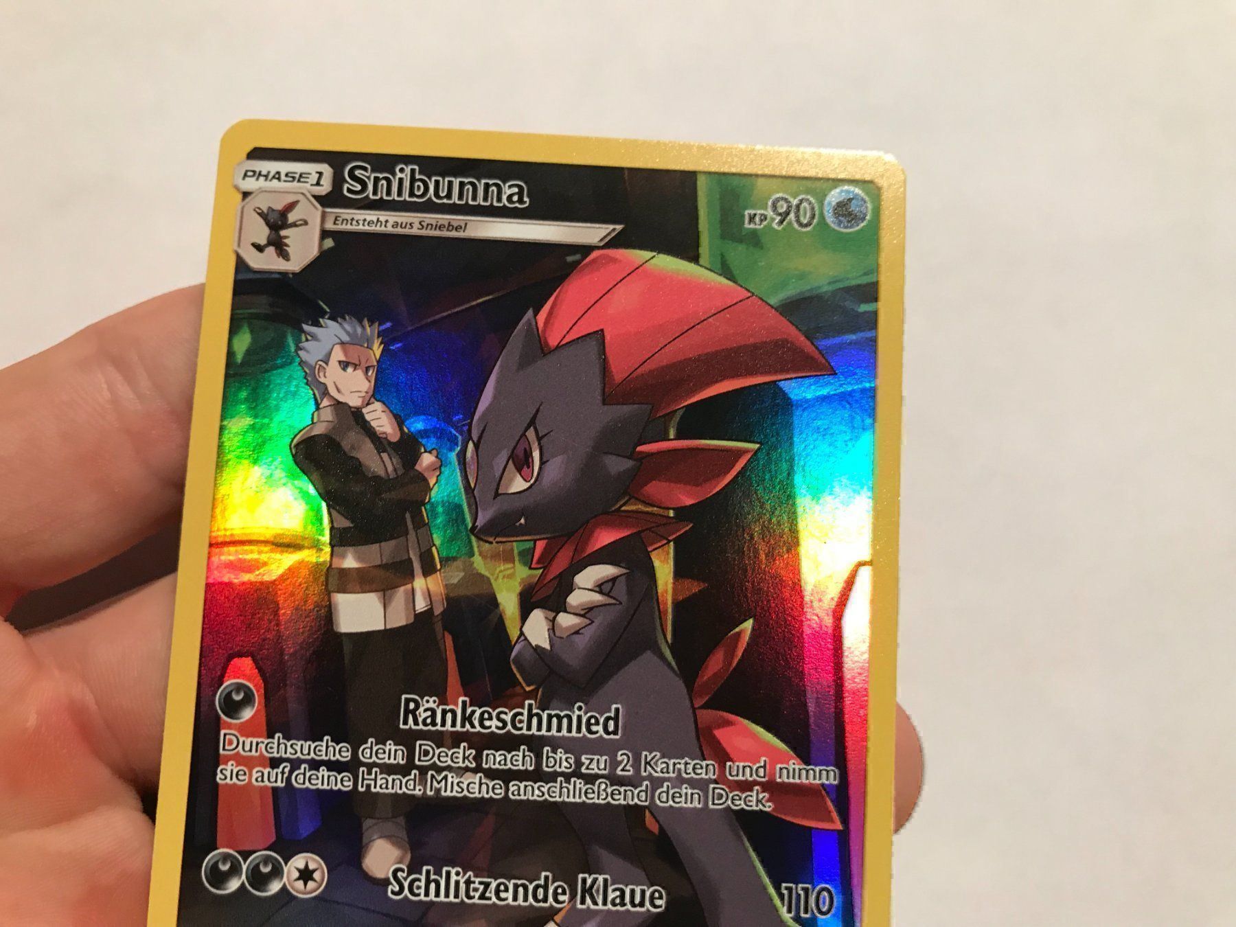 Pokémon Carte collezionabili: Snibunna Fullart – Nuovo (secondo la descrizione) da Hagendorn venduto da Pokecollectorch 4