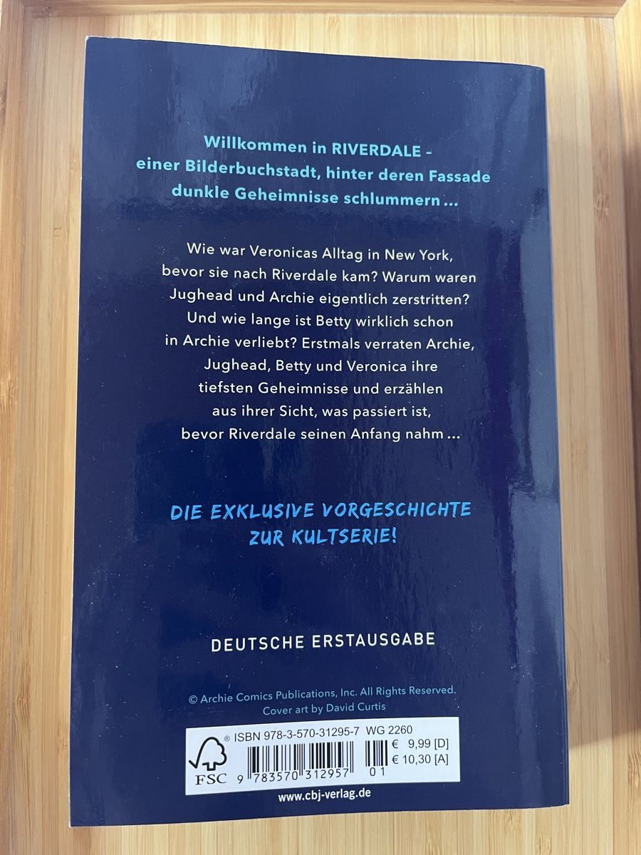 Libri: 'Riverdale - Der Tag davor' Buch – Nuovo (secondo la descrizione) da Volketswil venduto da Jojoooooo 1