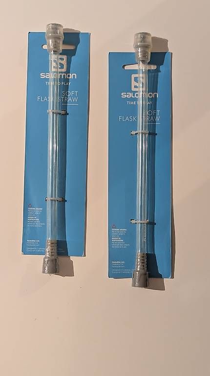 Salomon Sonstiges Geschirr & Gläser: 2x Salomon Soft Flask Straw / Strohhalm – Gebraucht aus Herisau von and_m627