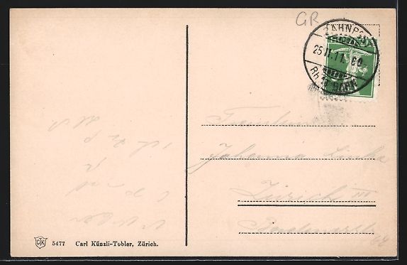 Cartes postales: St. Moritz, verschneite Ortsansicht mit  – D'occasion à Berlin par bartko-reher 1