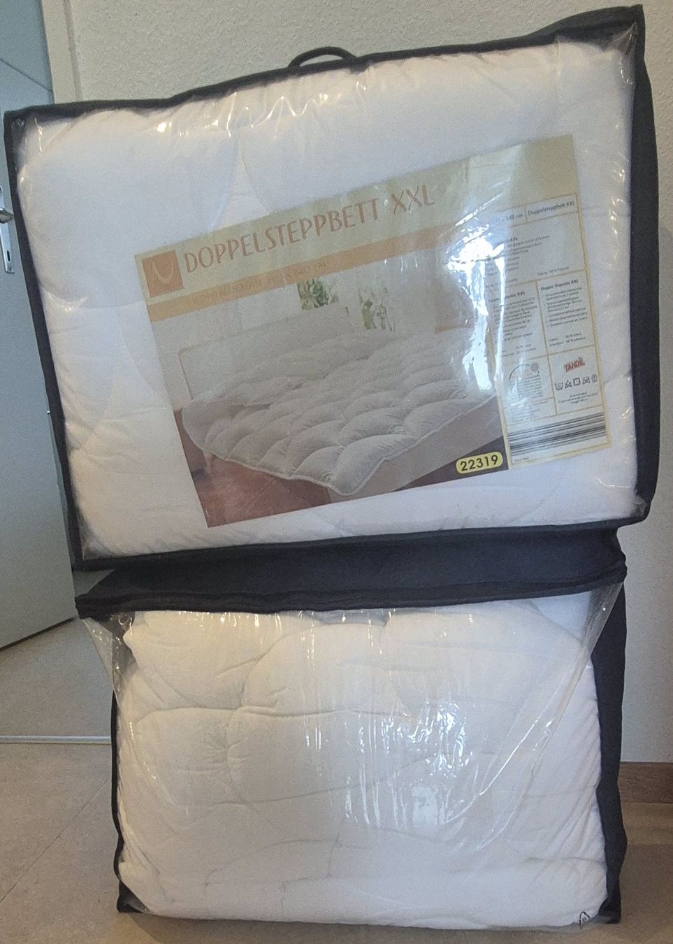Aldi Coperte: Doppelstepdecke XXL – Nuovo (secondo la descrizione) da Winterthur venduto da angawi 1