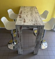 Hochtisch mit 4 Stühlen