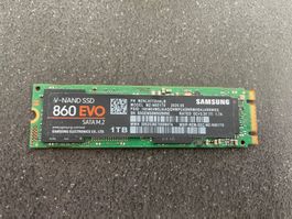 Samsung NAND SSD SATA M 2 1TBKarte