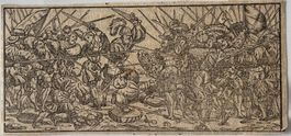 Orig. Holzschnitt, Schlacht, Stumpf - Chronik,1548, RAR!!!