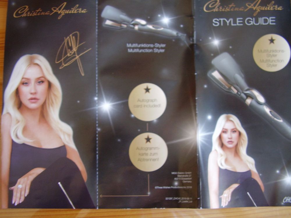Christina Aguilera Keratin Lockenstab Multifunktions-Styler (Neuf