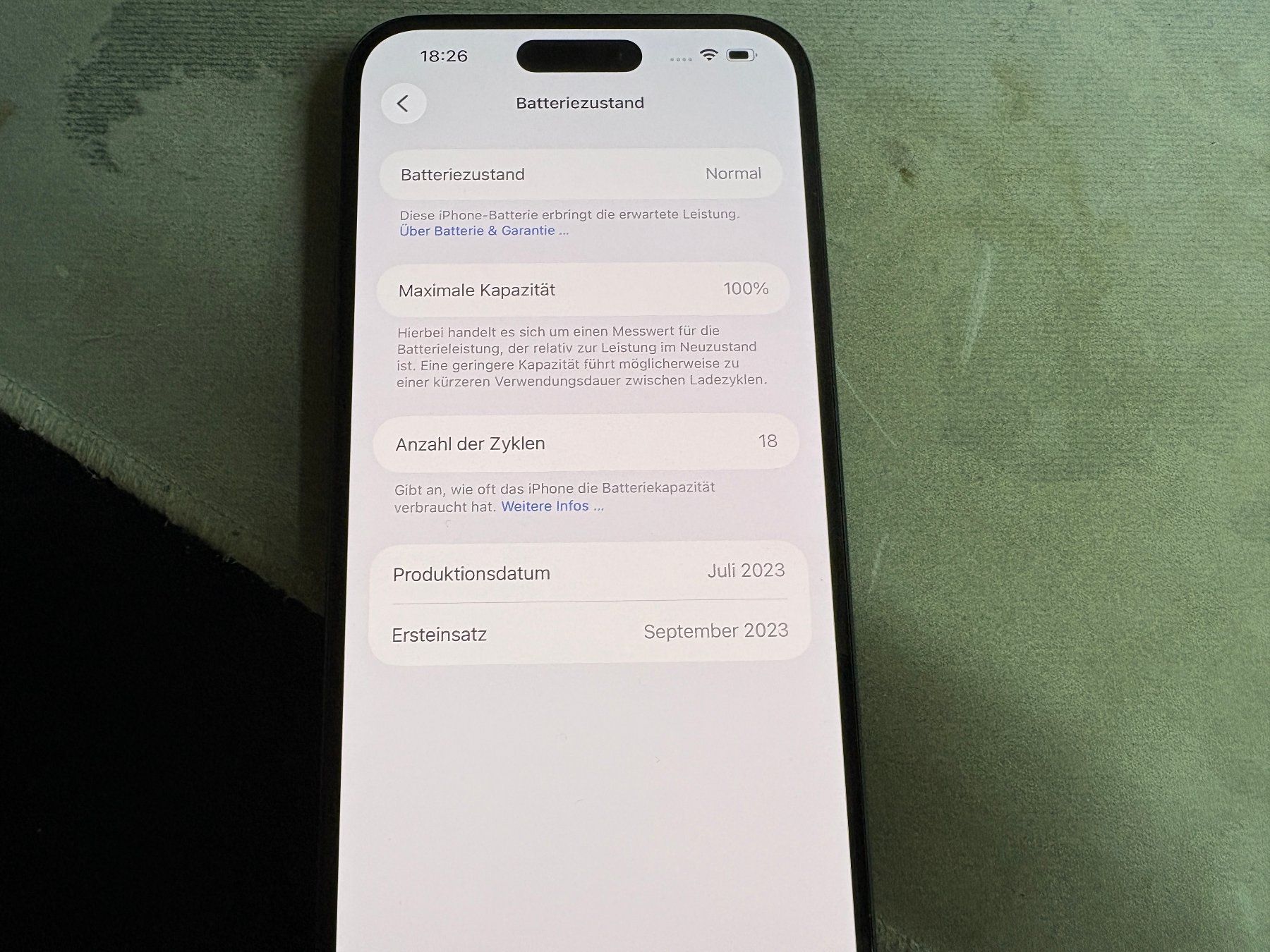 Apple Portables: Iphone 15 Plus 128Gb#90 – D'occasion à Au SG par bah_6f5w 5