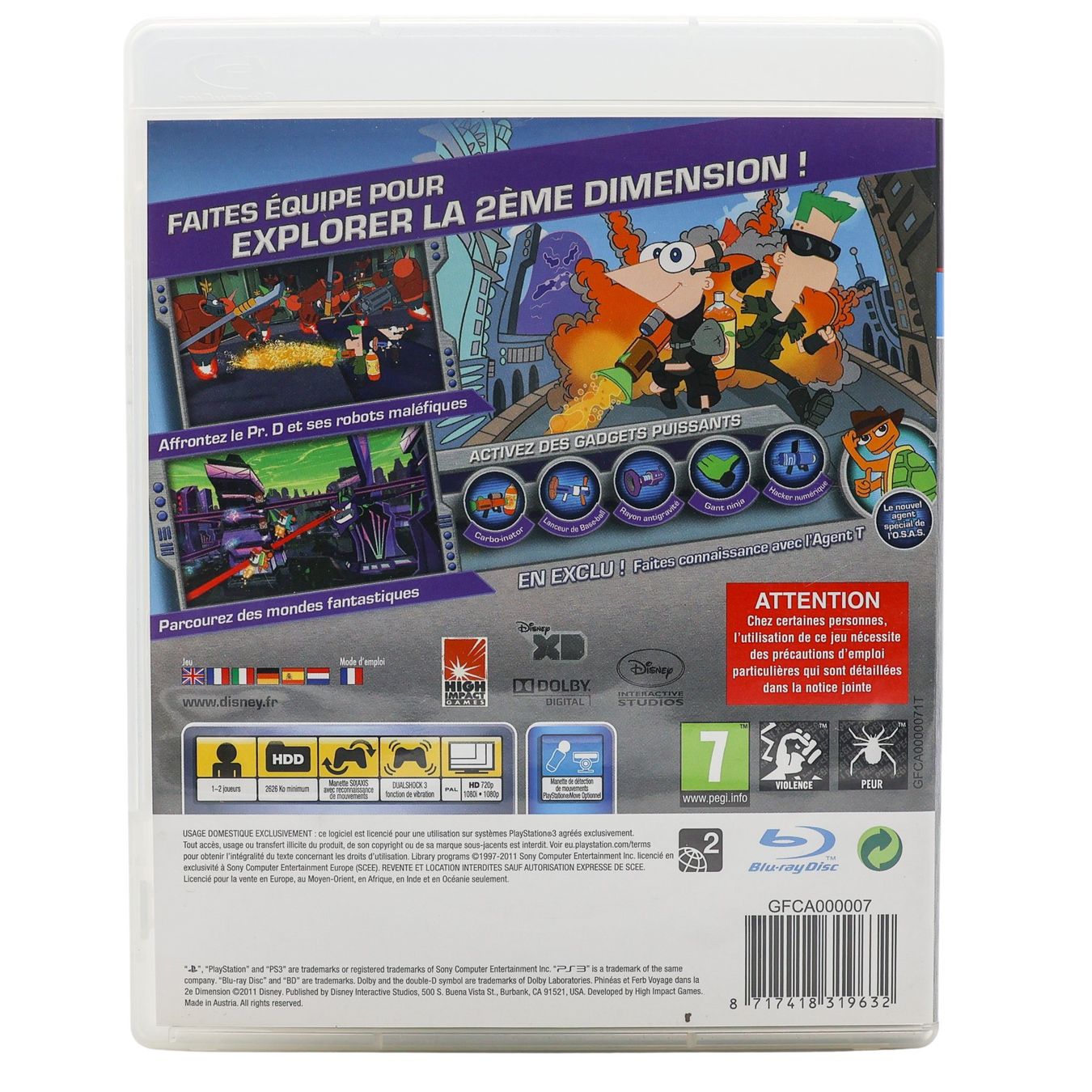 Giochi: Phineas and Ferb: Across the 2nd Dimension - PS3 – Usato da Paudex venduto da dindeboy 1