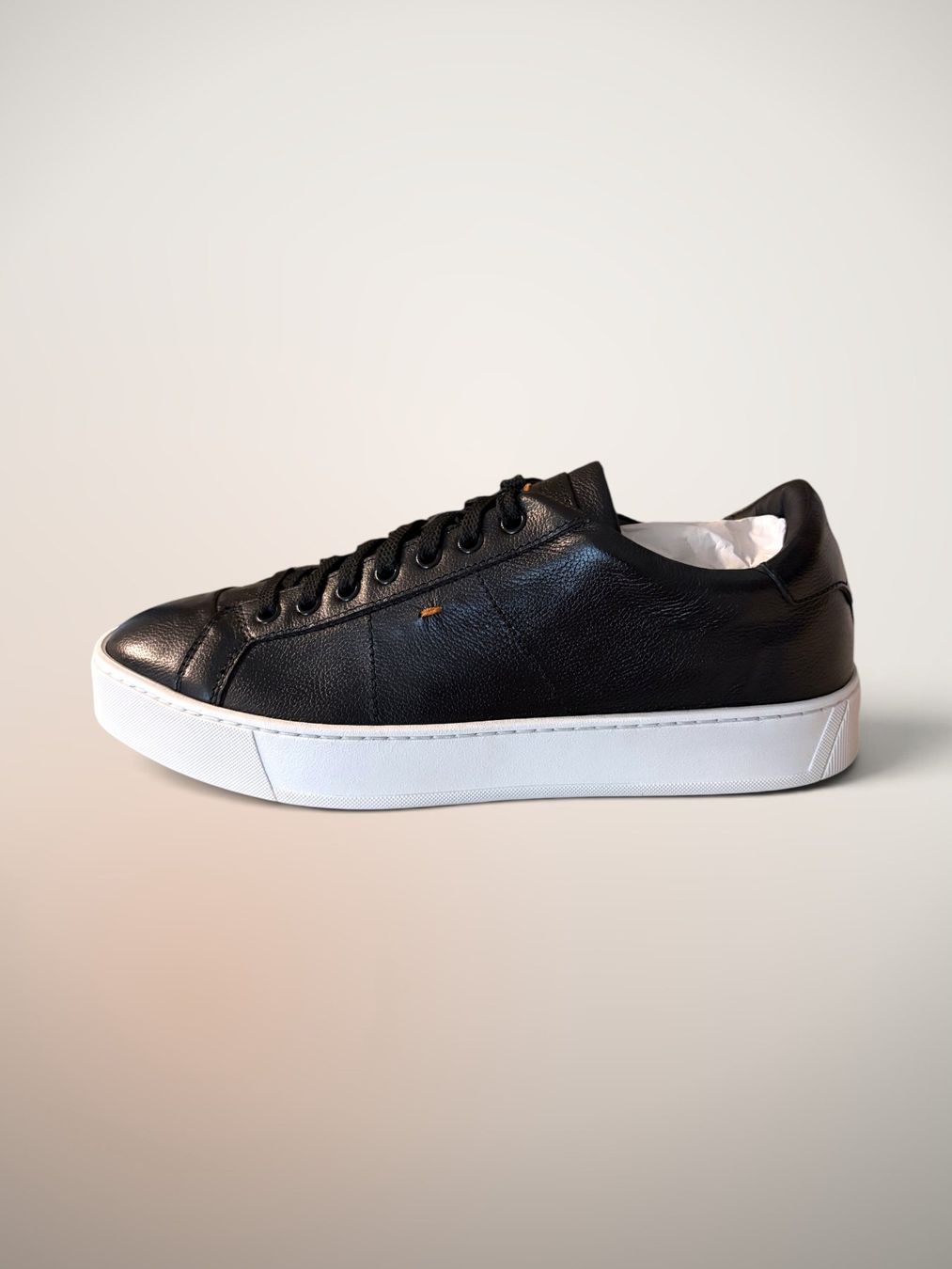 Santoni Chaussures hommes: Santoni Sneaker-elegant-schwarz-EU 41.5 (42) – Neuf avec emballage d'origine à Jona par Sorelli